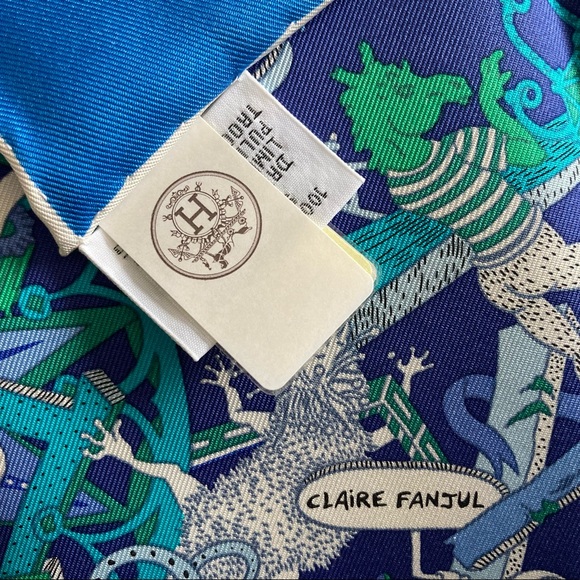 NWT Hermes La Folle Parade Silk Scarf - Picture 12 of 14